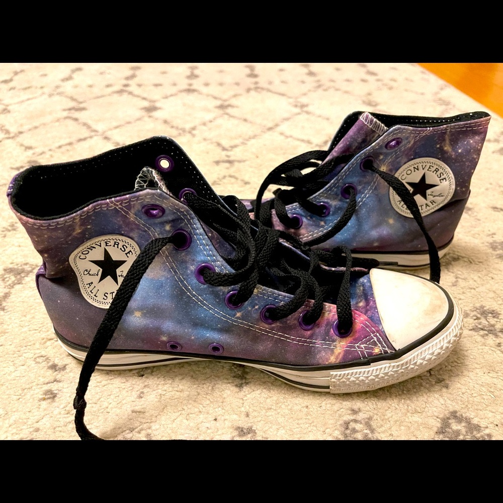 High-top All-Star Galaxy Converse Chuck Taylor